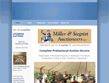 Tablet Screenshot of millersiegrist.com